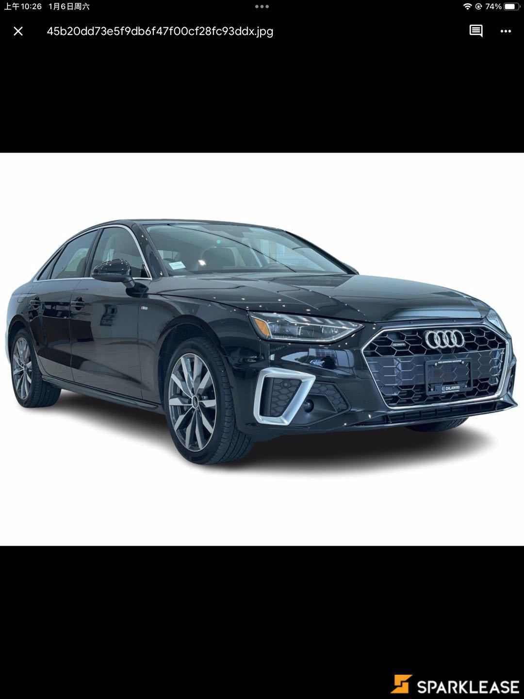 2023 Audi A4 Sedan Progressiv 45 TFSI quattro