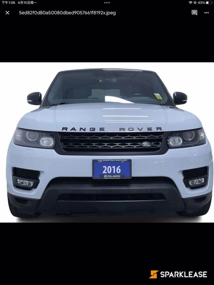 2016 Land Rover Range Rover Sport 4WD 4d...