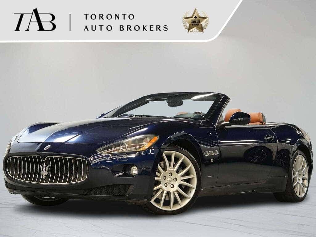 2012 Maserati GranTurismo BOSE   CONVERTIBLE