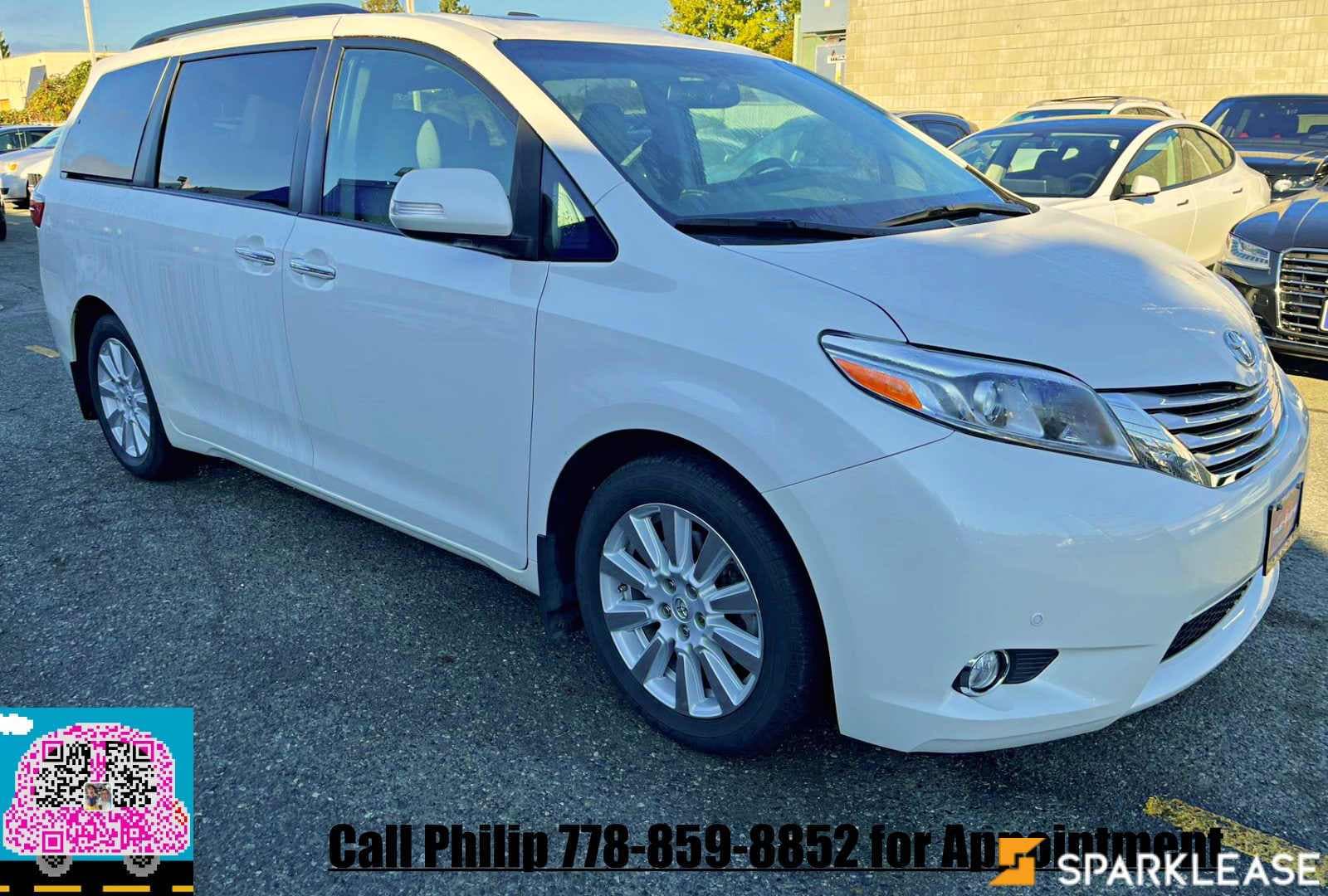 2017 Toyota Sienna 5dr Limited 8 seats