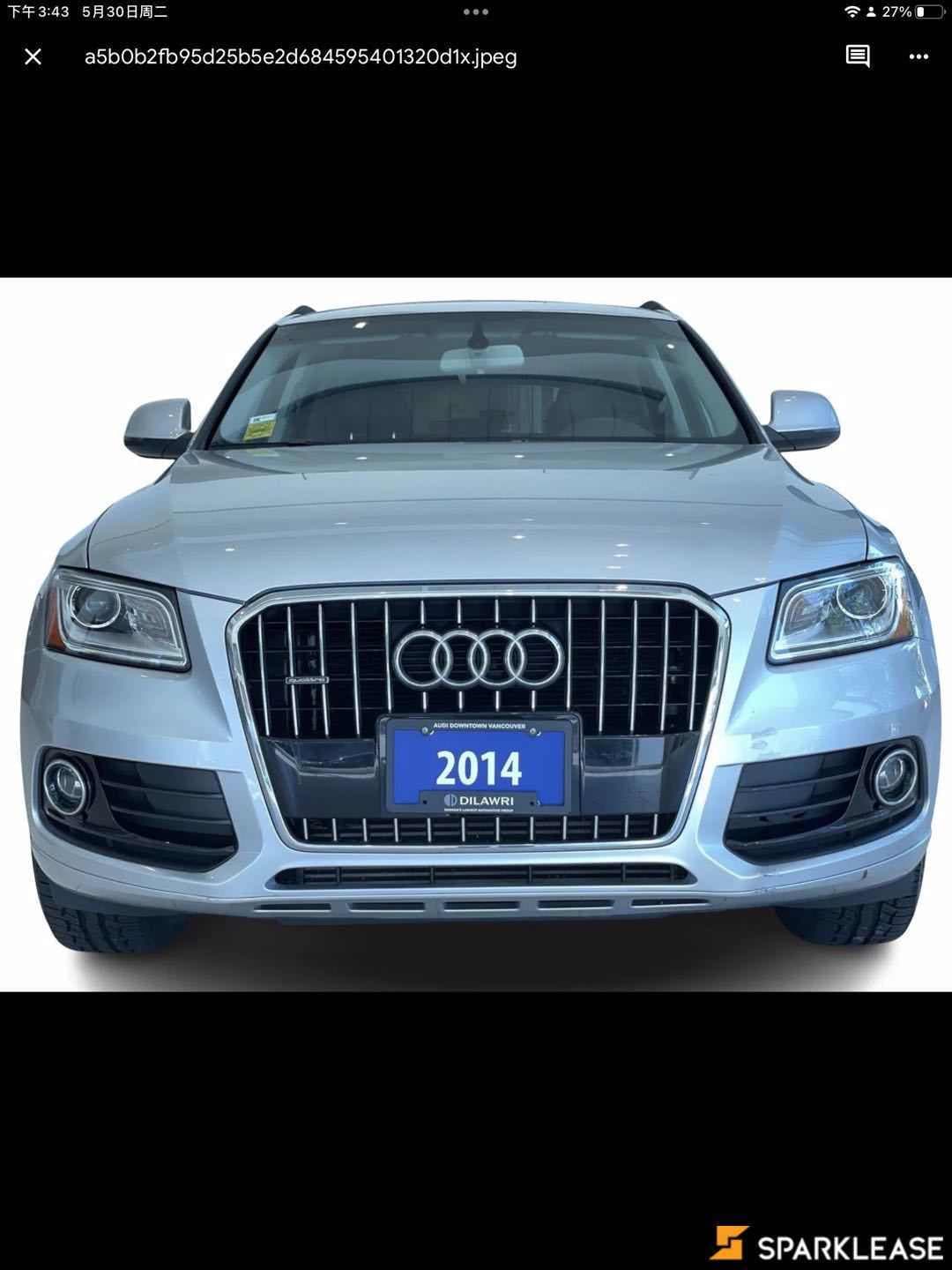 2014 Audi  Q5  quattro 4dr 2.0L Komfort 