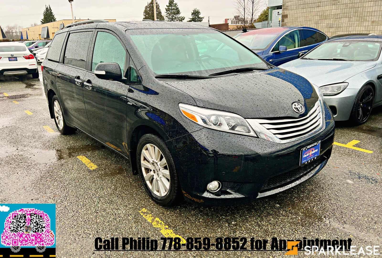 2017 Toyota  Sienna  5dr XLE Limited 7-Pass AWD 