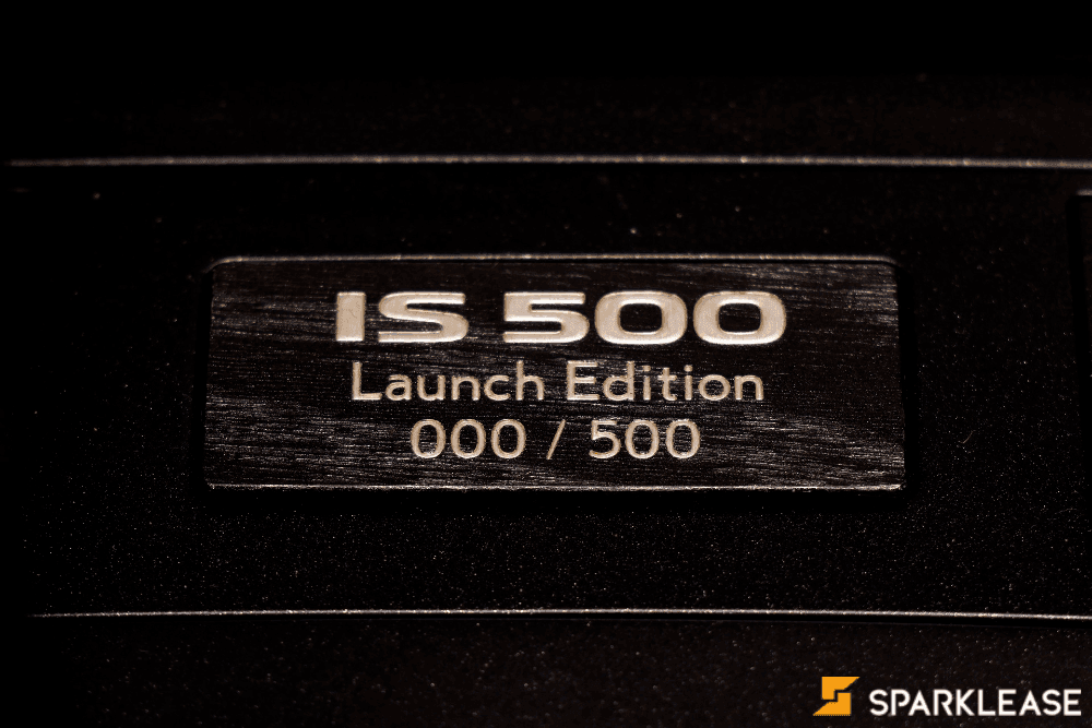 2022 Lexus IS500 Launch Edition!!  1/50 in Canada
