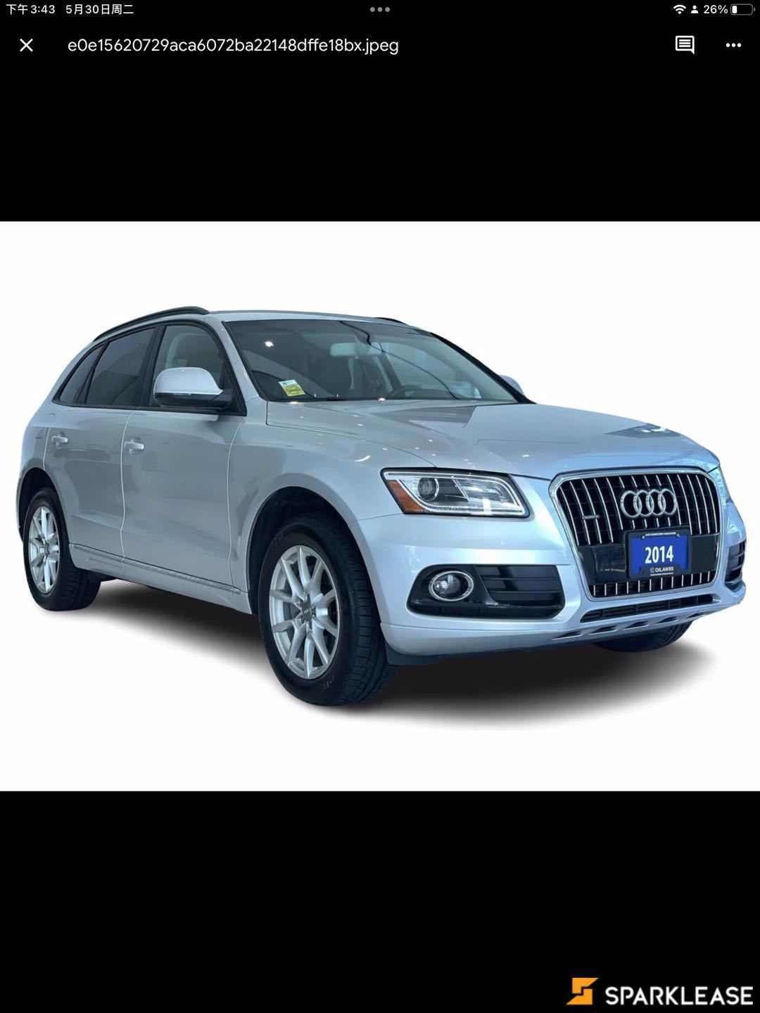 2014 Audi  Q5  quattro 4dr 2.0L Komfort 