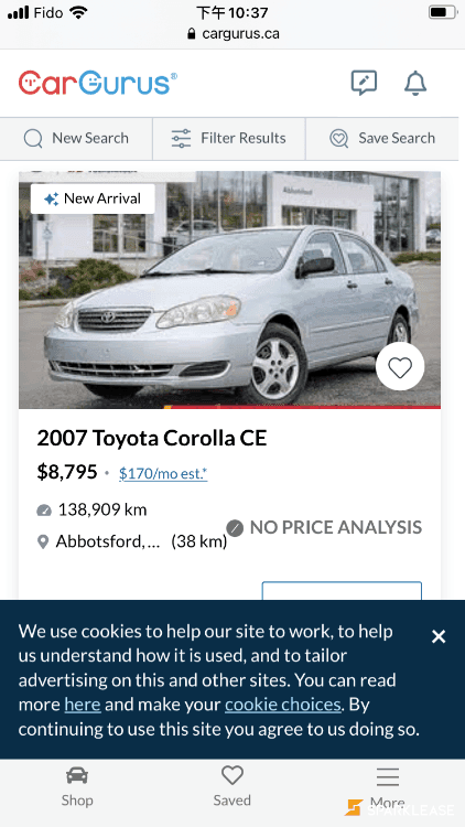 2007 Toyota Corolla CE