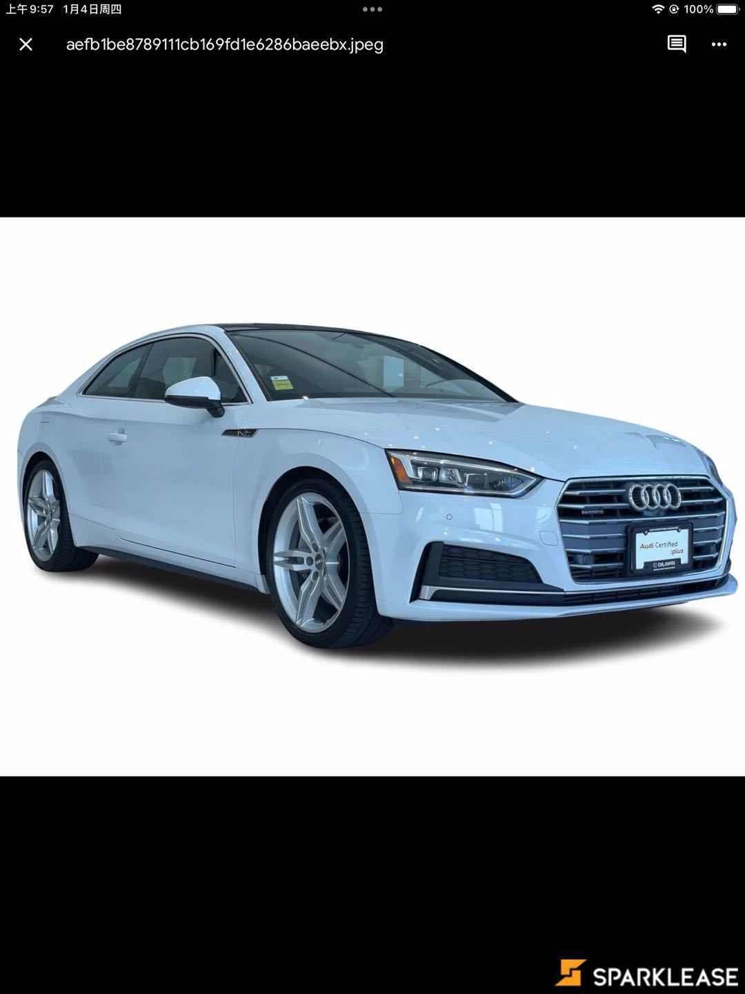2019 Audi  A5 Coupe  Technik 45 TFSI quattro 