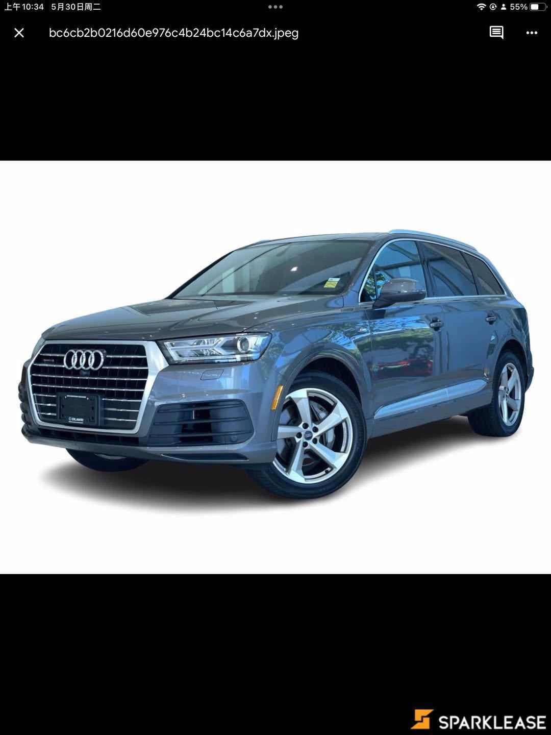 2019 Audi  Q7  Progressiv 55 TFSI quattro 