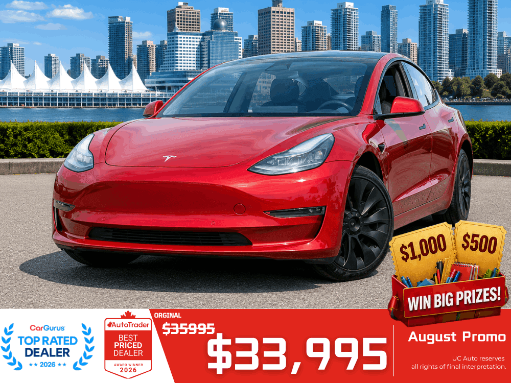 2021 Tesla Model 3 Standard Range Plus/ FSD/ CLEAN TITLE/ BC LOCAL
