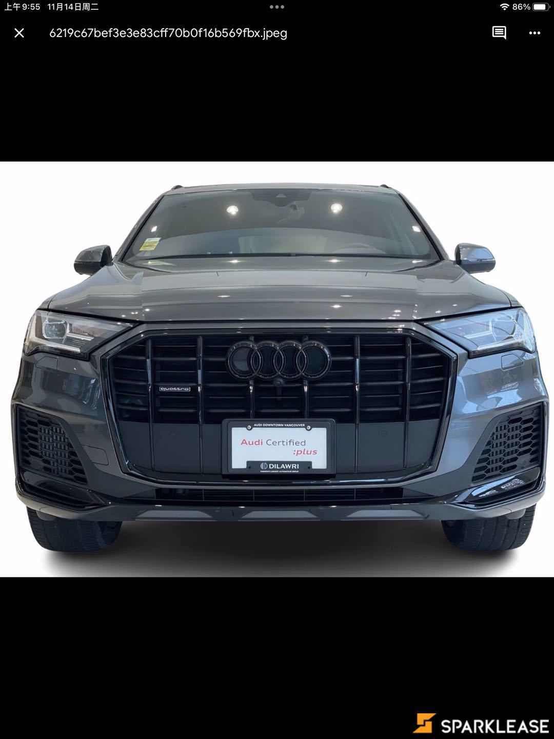 2022 Audi Q7 Progressiv 55 TFSI quattro