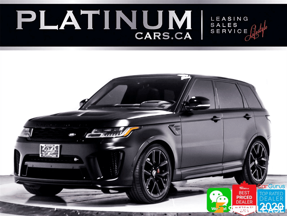 2020 Land Rover Range Rover Sport SVR