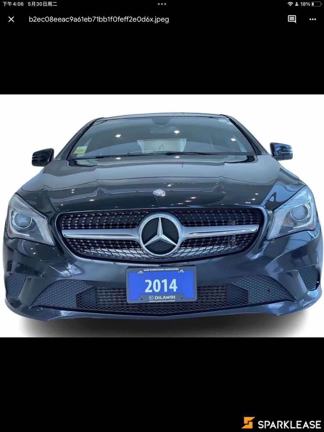 2014 Mercedes-Benz  CLA-Class  4dr Sdn C...