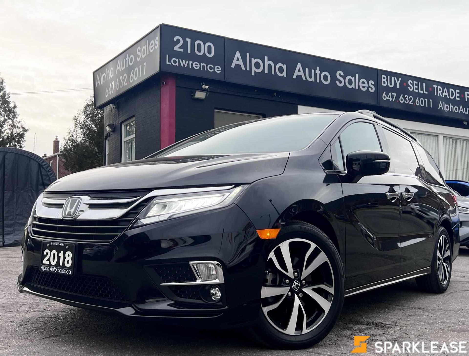 2018 Honda  Odyssey  Touring Auto 顶配