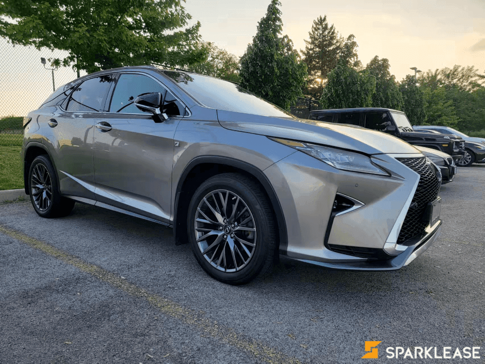 2019 Lexus RX 350 F-Sport 3 顶配   （外银内红）