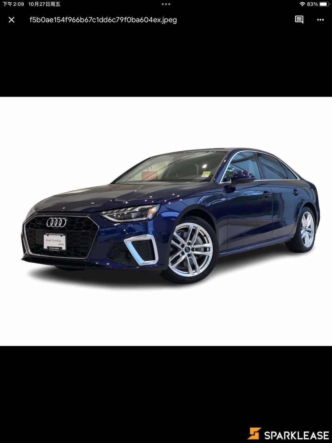 2020 Audi A4 Sedan Technik 2.0 TFSI quattro