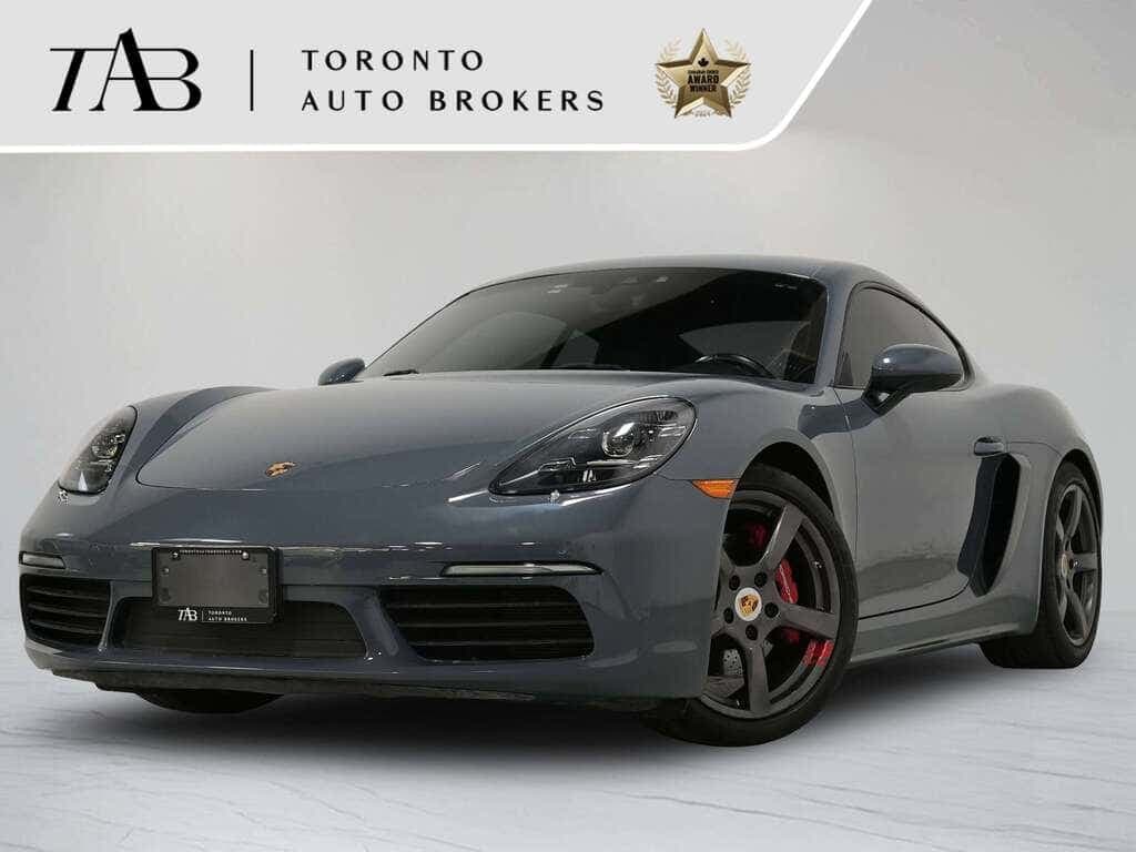 2017 Porsche 718 Cayman S