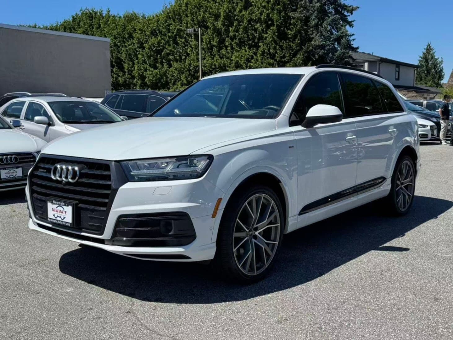 2019 Audi Q7 3.0T quattro Technik s-line. LOCAL BC VEHICLE. NO ACCIDENT. 7 SEATER.
