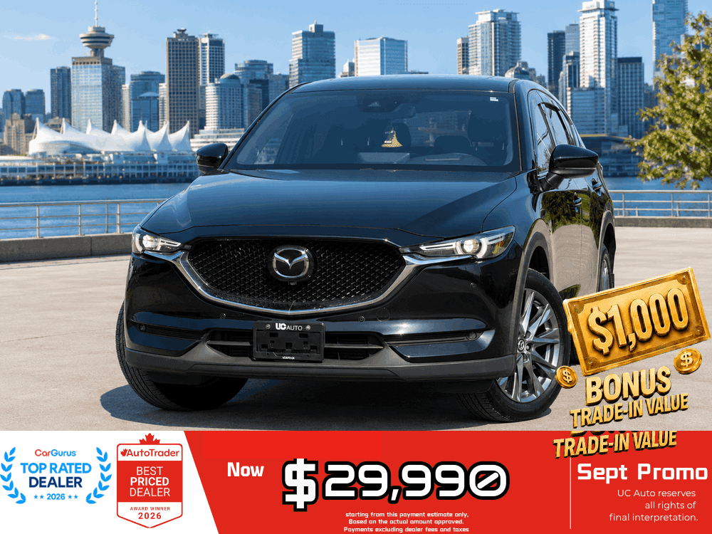 2021 Mazda CX-5 Signature AWD/ CLEAN TITLE/ BC LOCAL