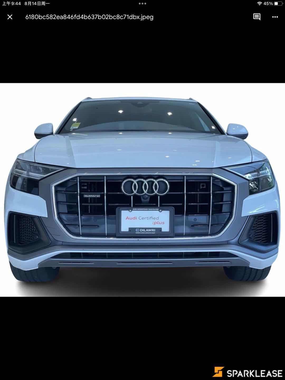 2019 Audi Q8 Progressiv 55 TFSI quattro