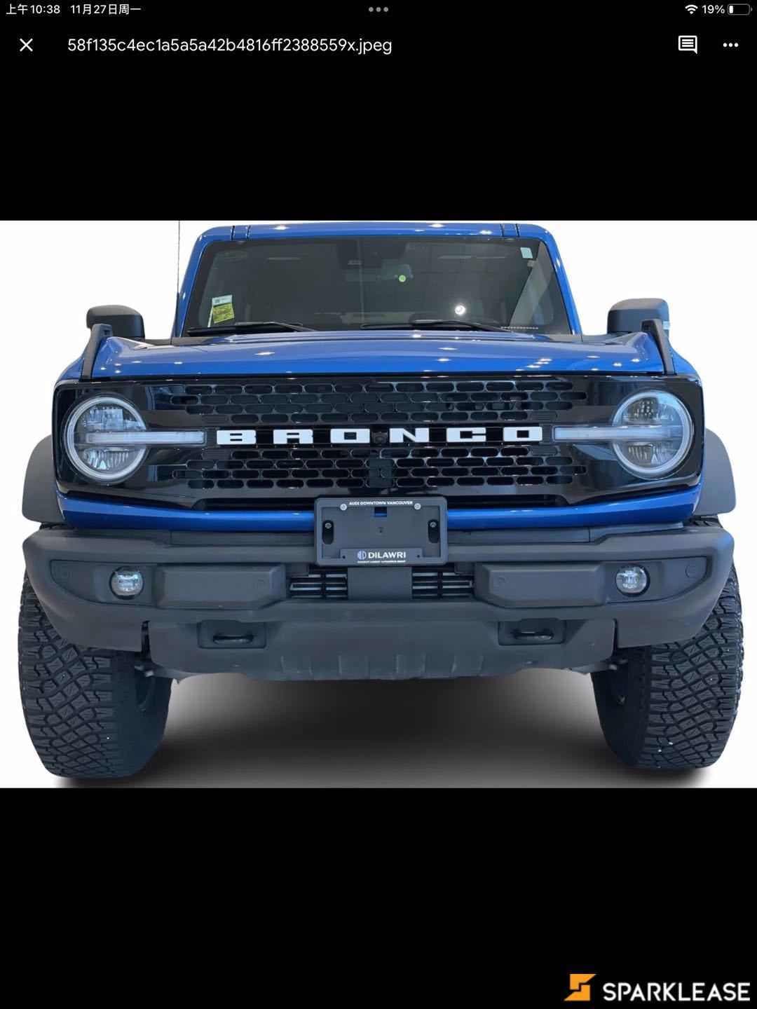 2022 Ford Bronco Badlands 2 Door Advanced 4x4