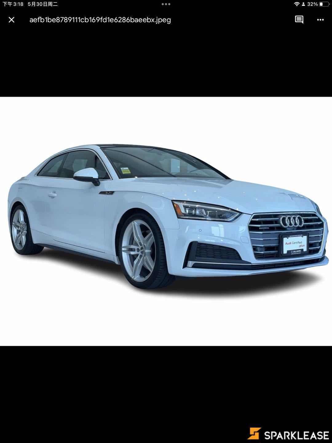 2019 Audi  A5 Coupe  Progressiv 45 TFSI quattro 