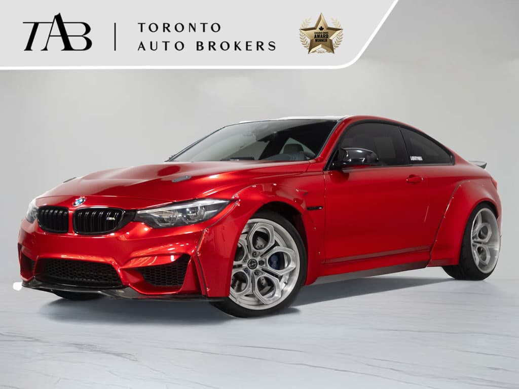 2017 BMW M4 COUPE WIDEBODY AIR SUSPENSION LOTS OF MODS