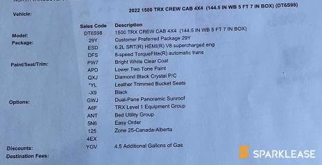 2022 Ram 1500 TRX Crew Cab 4X4