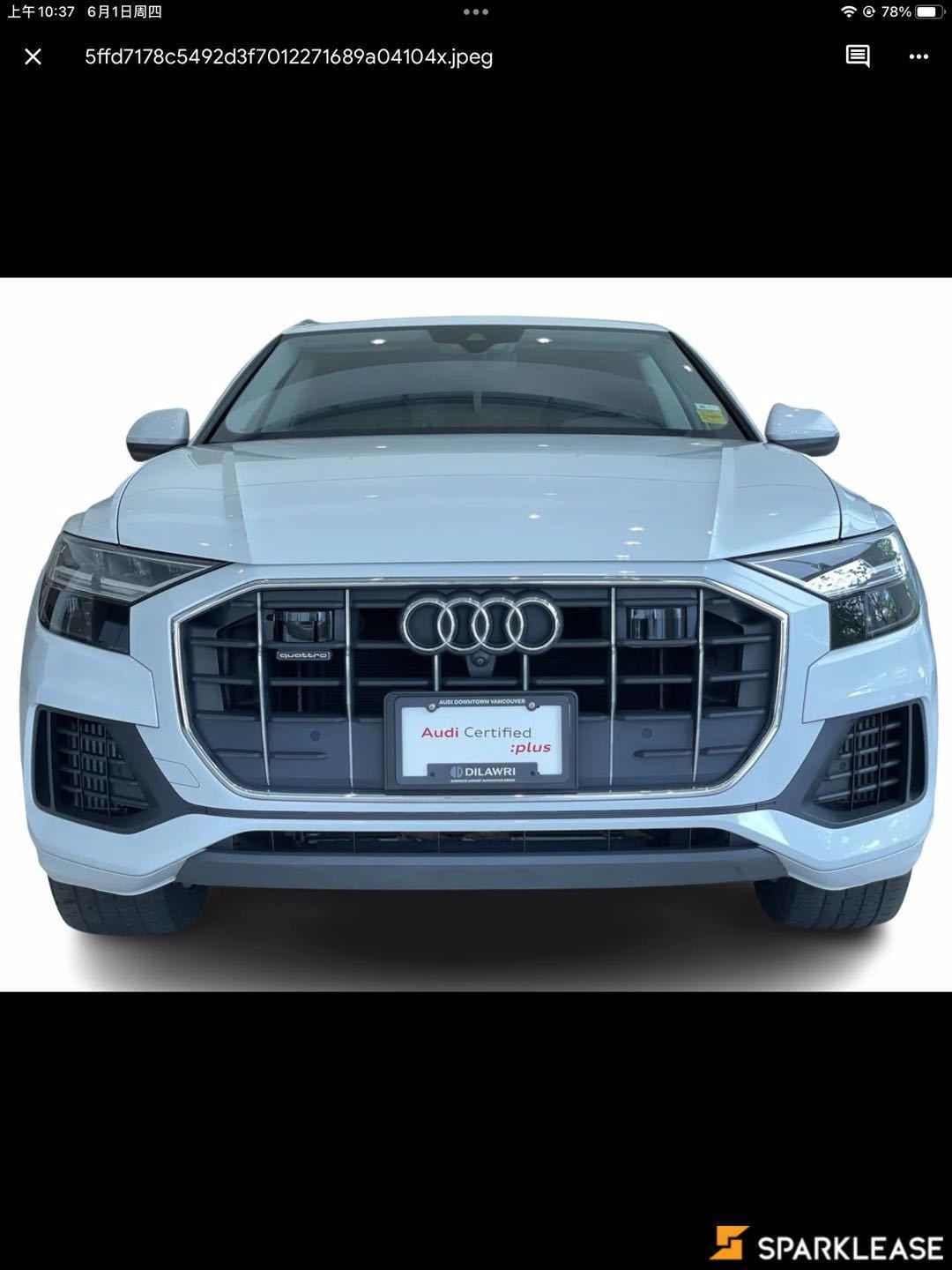 2019 Audi  Q8  Progressiv 55 TFSI quattro 