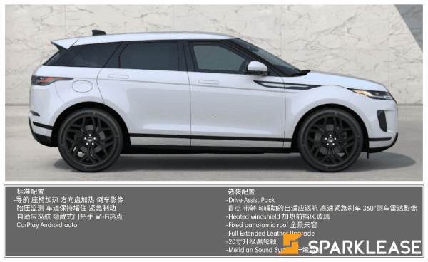 2020 Land Rover Range Rover Evoque P250 SE