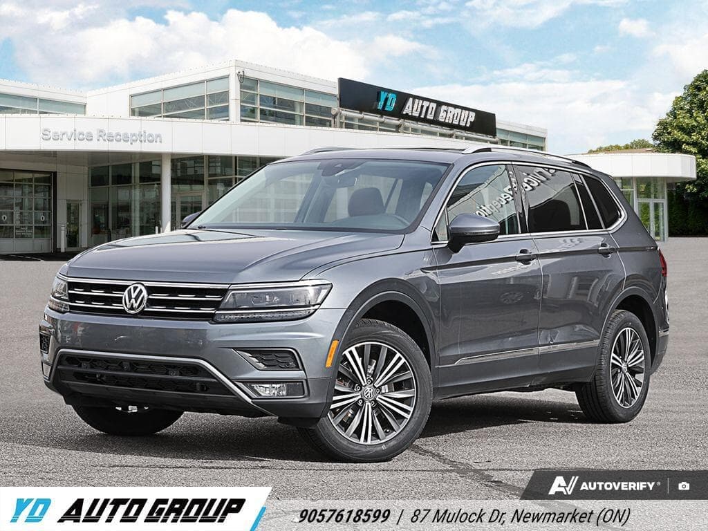2018 Volkswagen Tiguan Highline 4MOTION|Clean Carfax!|Fully Service Record