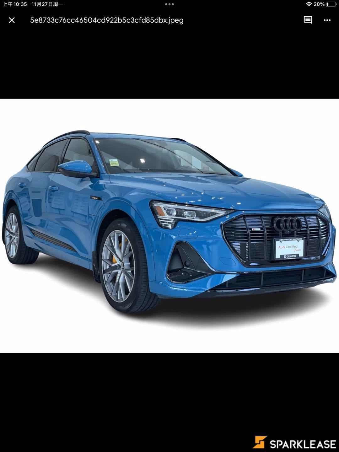 2021 Audi e-tron Sportback Technik quattro
