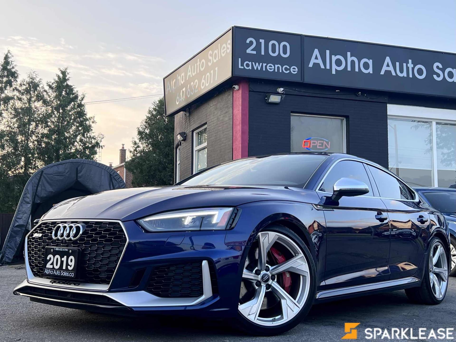 2019 Audi  RS 5 Sportback 顶配白内
