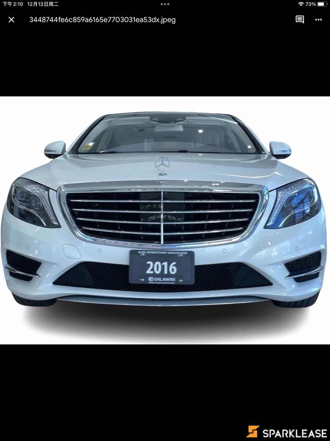 2016 Mercedes-Benz S-Class 4dr Sdn S 550...