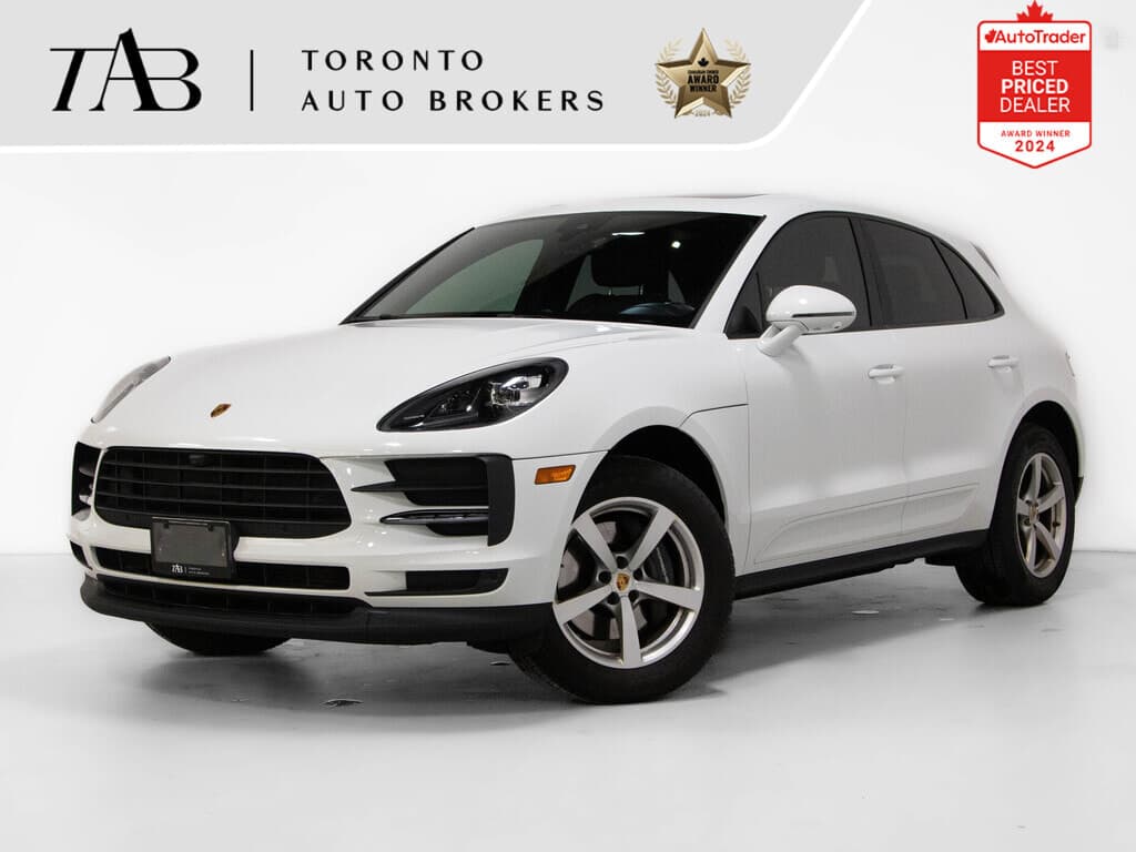 2021 Porsche Macan AWD   RED INTERIOR   PANO