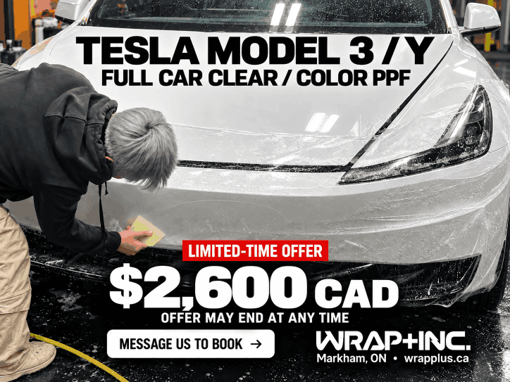 Wrap+Tesla PPF | Sparklease