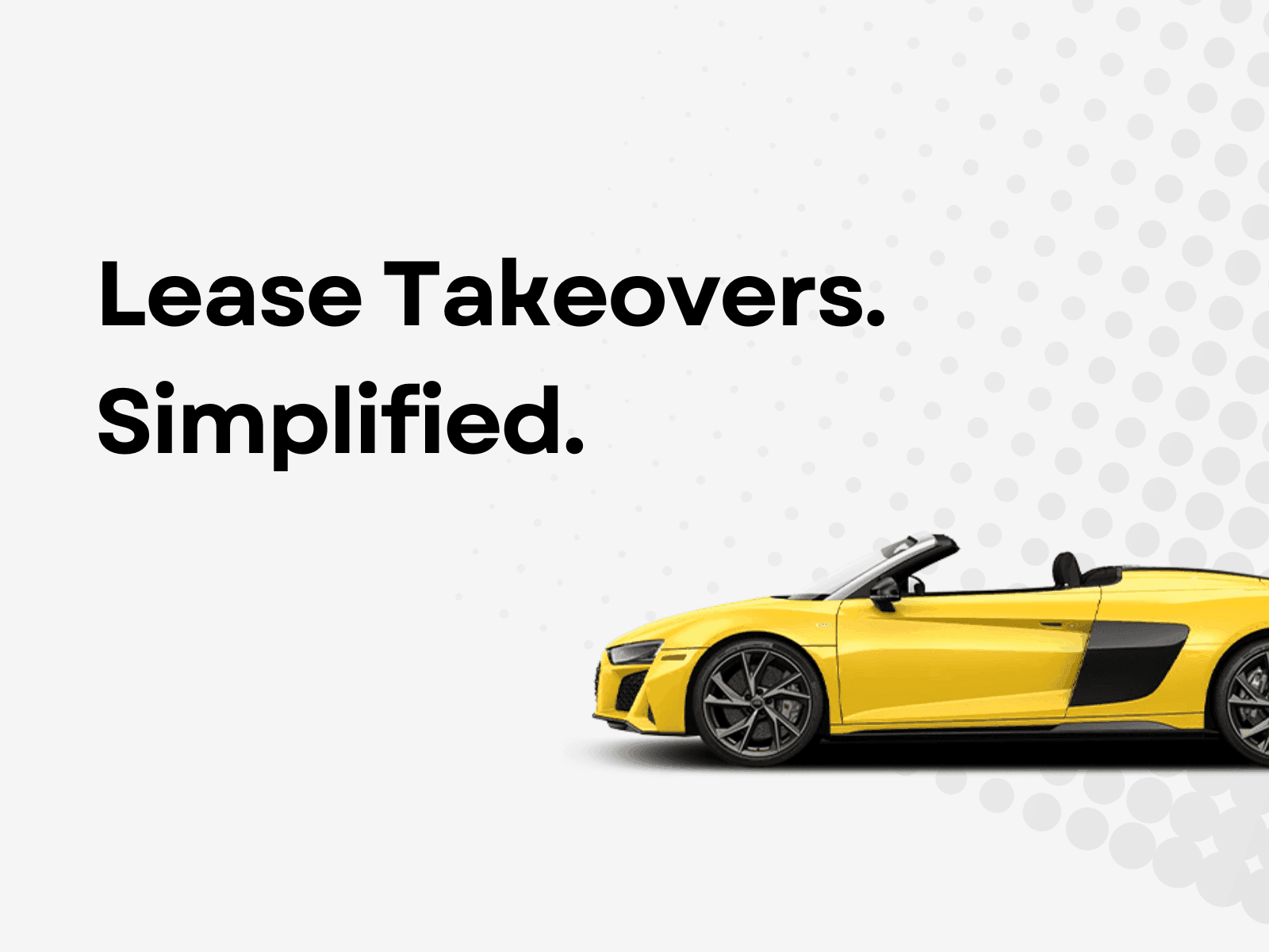 Exit car lease without penalty | Sparklease