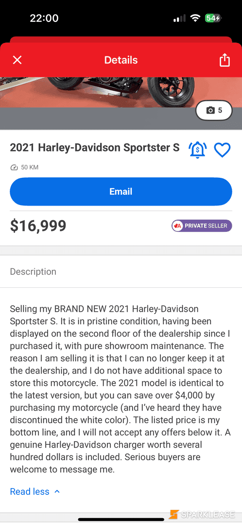 2021 Harley-Davidson Sportster S