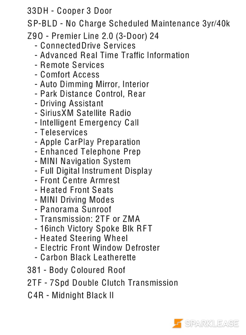 2024 MINI 3 Door Cooper 超值新车