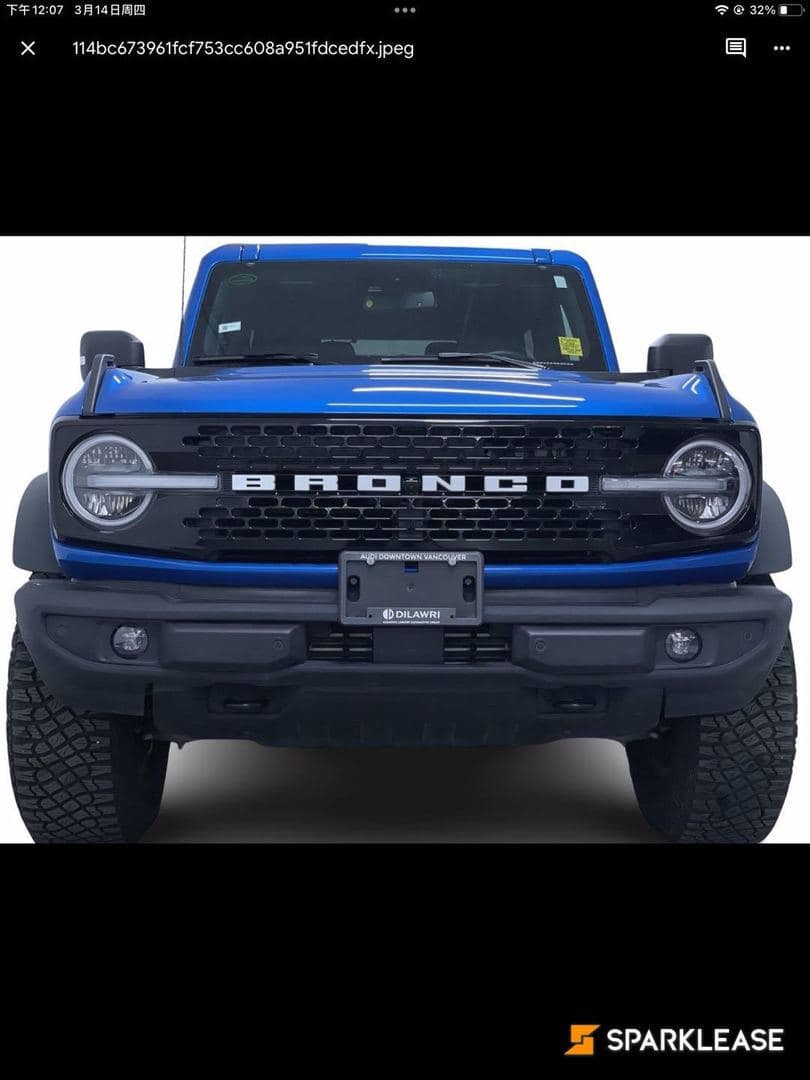 2022 Ford Bronco Badlands 2 Door Advanced 4x4
