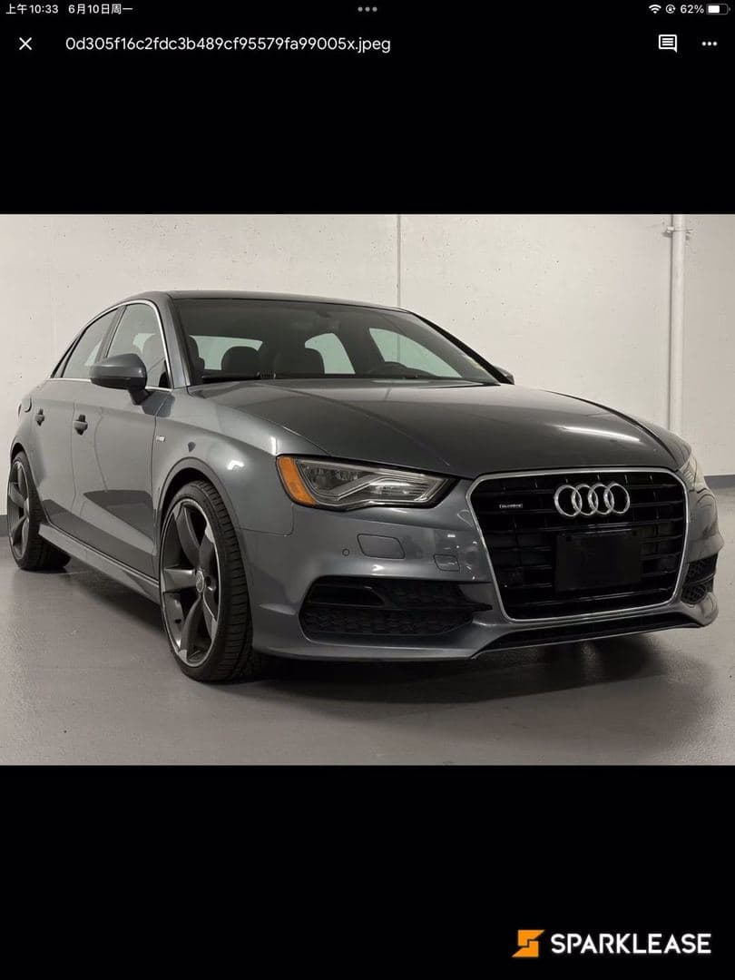 2016 Audi A3 4dr Sdn quattro 2.0T Technik