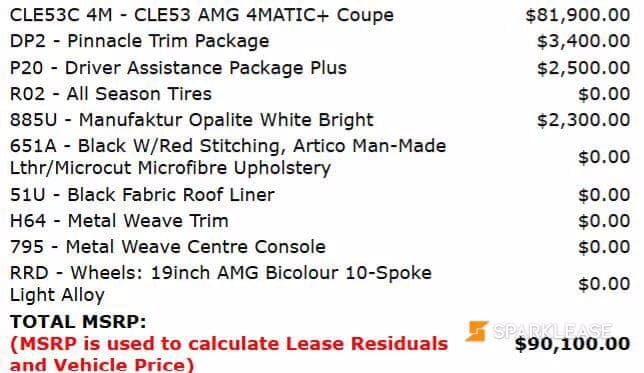2025 Mercedes-Benz CLE AMG CLE 53 4MATIC+ Coupe