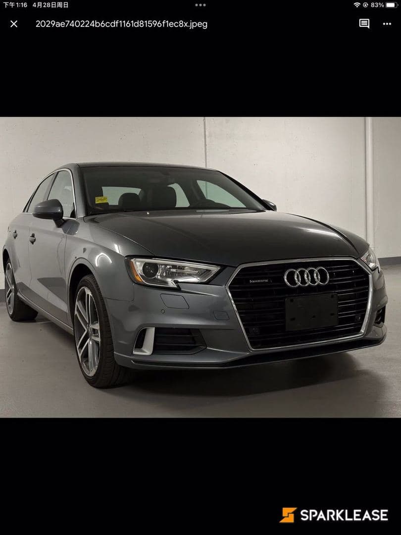 2020 Audi A3 Sedan Komfort 45 TFSI quattro