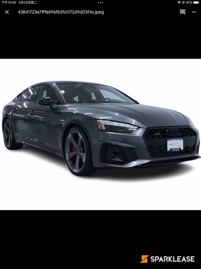 2023 Audi A5 Sportback Progressiv 45 TFSI quattro
