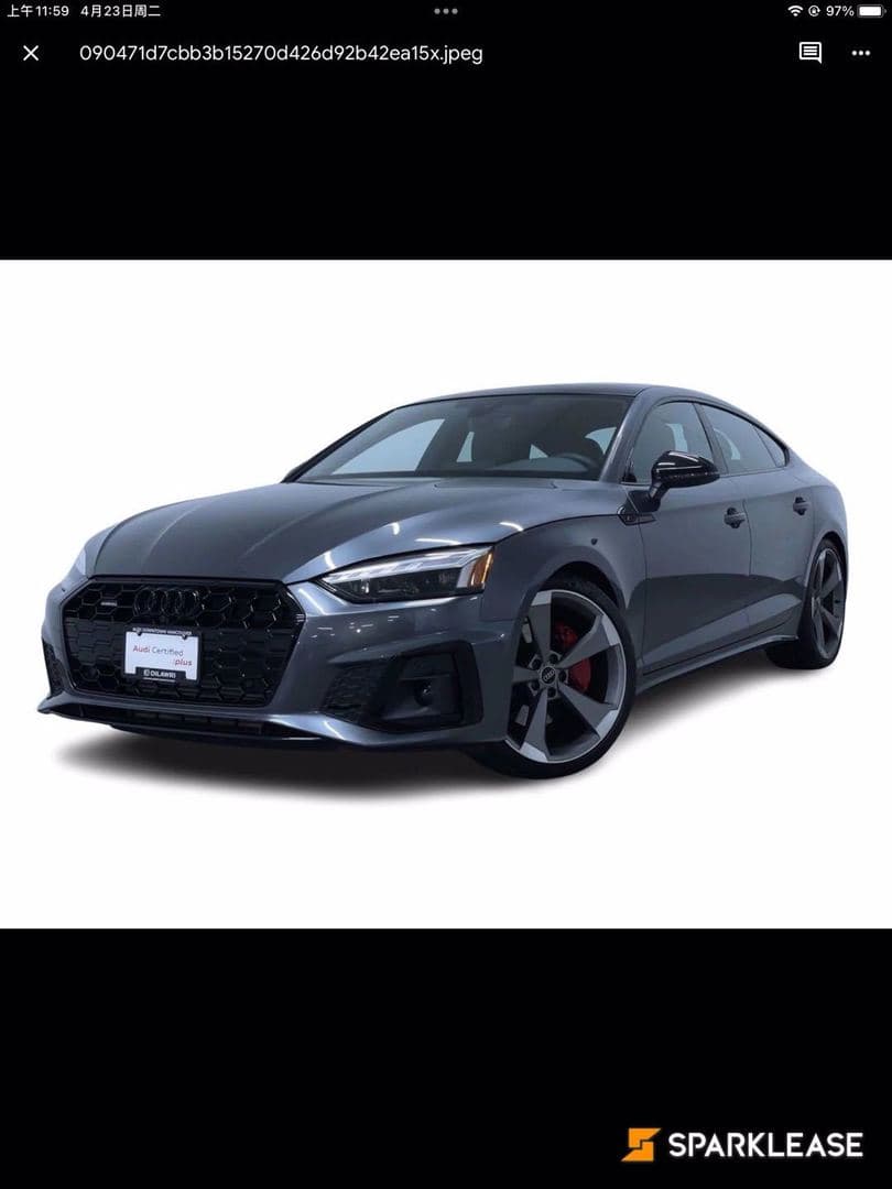 2023 Audi A5 Sportback Progressiv 45 TFSI quattro