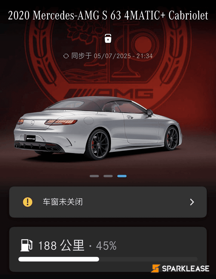2019 Mercedes-Benz S-Class AMG S 63 4MAT...