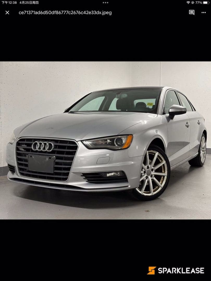 2015 Audi A3 4dr Sdn quattro 2.0T Progressiv