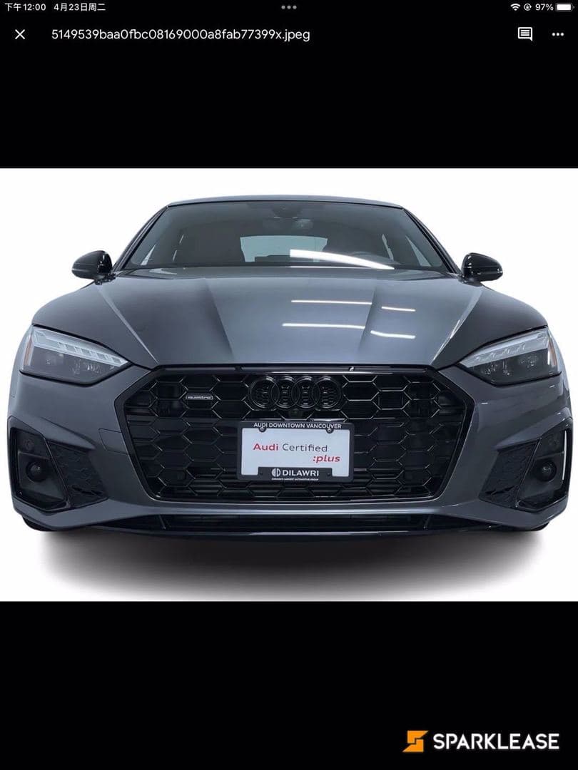 2023 Audi A5 Sportback Progressiv 45 TFSI quattro