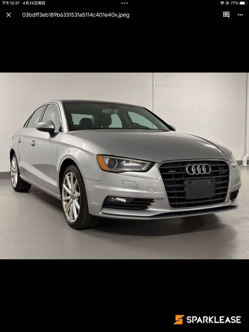 2015 Audi A3 4dr Sdn quattro 2.0T Progressiv
