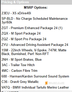 2024 BMW  X5 高配超值DEMO
