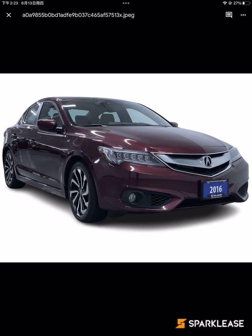 2016 Acura ILX 4dr Sdn A-Spec