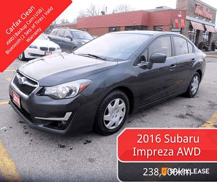 2016 Subaru Impreza 4dr Sdn CVT 2.0i